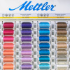 Стенд нити вышивальной POLYSHEEN 200 м, 214 цветов с наполнением. Арт GELA M22-Compl