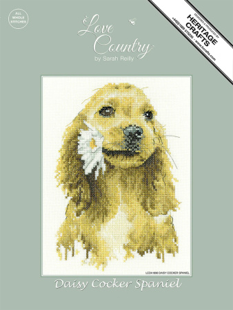 Набор для вышивания "Дэйзи Кокер Спаниель". Арт LCDA1896A