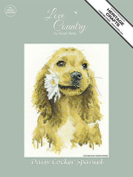 Набор для вышивания "Дэйзи Кокер Спаниель". Арт LCDA1896A