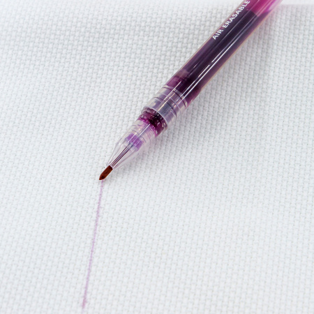 Маркер для разметки на ткани, линия 1 мм, цвет фиолетовый, исчезающий на воздухе. Арт 296                     