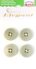 Пуговицы ELEGANT. Арт 14832-15-0AF/2/4