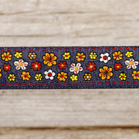 Лента жаккард SAFISA, 25 мм, 15 м, цвет 01. Арт 9164-25мм-01            