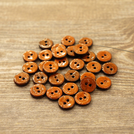 Пуговицы CONCEPT, размер 18, кокос, цвет COL.3 бронзовый. Арт 1919H-018-COL.3