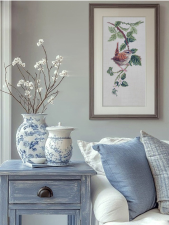 Набор для вышивания  "Ветка ежевики". Арт 03.011.16