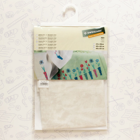 Канва в упаковке Vintage Cashel Linen 28 ct, 48 х 68 см, цвет №1079. Арт н3281/1079               