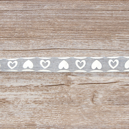 Лента органза с напечатанным рисунком SAFISA, 15 мм, 25 м, цвет 04. Арт 25255-15мм-04           