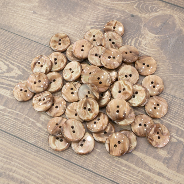 Пуговицы CONCEPT Mother of Pearl, размер 28, полиэстер, цвет COL.4 Haliotis. Арт 75315-028-COL.4HALIOTIS