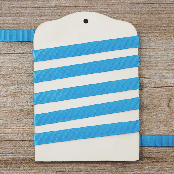 Лента репсовая SAFISA, 10 мм, 25 м, цвет 16 бирюзовый. Арт 350-10мм-16