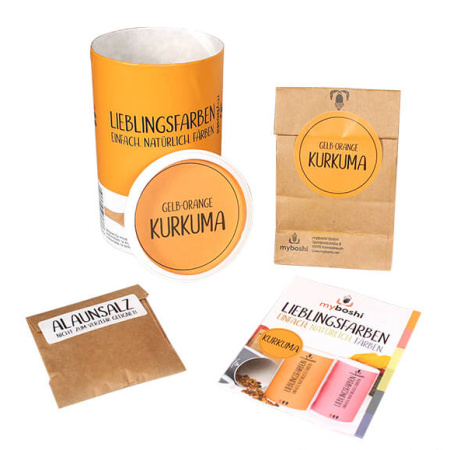 Краситель на натуральной основе "Куркума", цвет оранжево-желтый. Арт LF-001