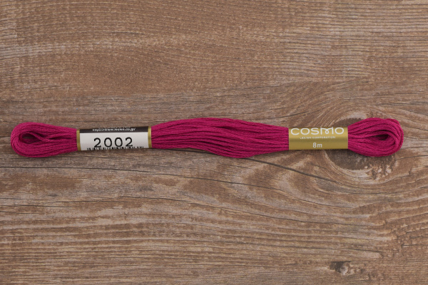 Мулине COSMO однотонный цвет  2002      . Арт 25-6/2002      