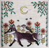Набор для вышивания "Лисонька и птица". Арт 03.017.19