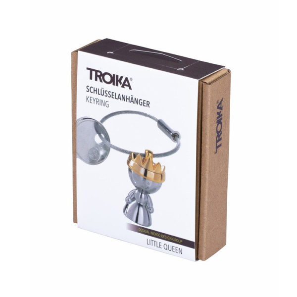 Брелок TROIKA "Маленькая королева". Арт KR9-37/CH