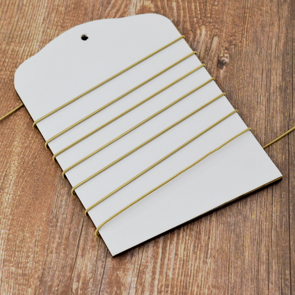 Резинка шляпная PEGA, цвет бежевый, 1мм. Арт 852212301A1903          