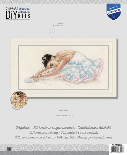 Набор для вышивания "Балет". Арт PN-0002298