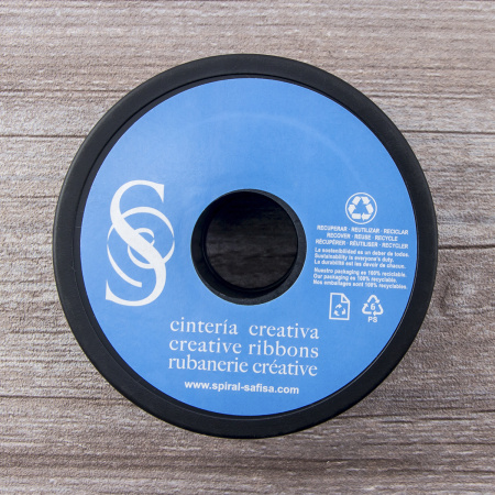 Резинка шляпная SAFISA, 3 мм, цвет 01, черный. Арт 4783-3мм-01         