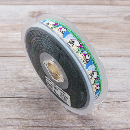 Лента жаккард UNION KNOPF "Лама". Арт 7570-020-0032