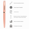 Ручка перьевая "Eleganza Classic" с синим картриджем, размер пера M, 0.5 мм, цвет корпуса RoseGold. Арт 34565