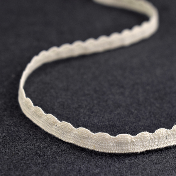 Кант-тесьма, 8 мм, цвет шампань. Арт 2176/72