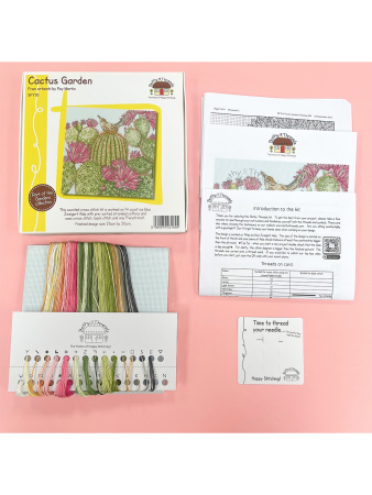 Набор для вышивания "Cactus Garden". Арт XFY10