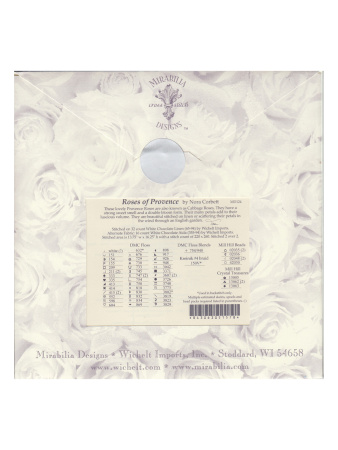 Схема для вышивания MIRABILIA "Розы Прованса". Арт MD124