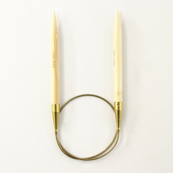 Спицы, круговые, бамбук addiNature BAMBOO №9, 60 см. Арт 555-7/9-60