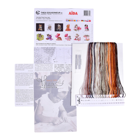 Набор для вышивания "Лисичка", канва Aida 16 ct. Арт 744A