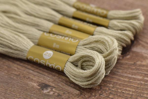 Мулине COSMO однотонный цвет  711       . Арт 25-6/711       