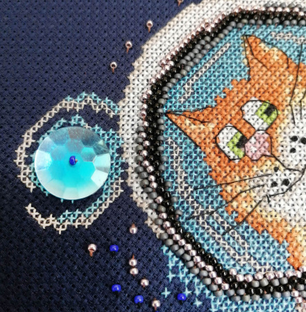 Набор для вышивания  "Вместе, хоть в космос". Арт 13.003.31