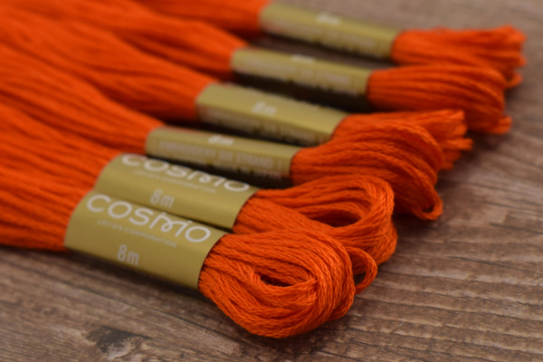 Мулине COSMO однотонный цвет  758       . Арт 25-6/758       