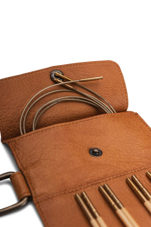 Органайзер для спиц и крючков "Carita D" Whisky. Арт QB-4620/Whisky