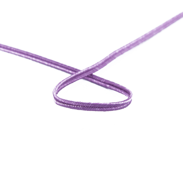 Шнур-сутаж PEGA, сиреневый, 3 мм. Арт 841113909A1602