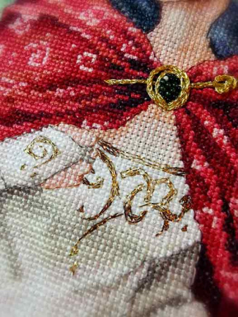 Набор для вышивания "Viviane, Dame du Lac" (Вивиан, Леди Озера). Арт 176-Z009 МК