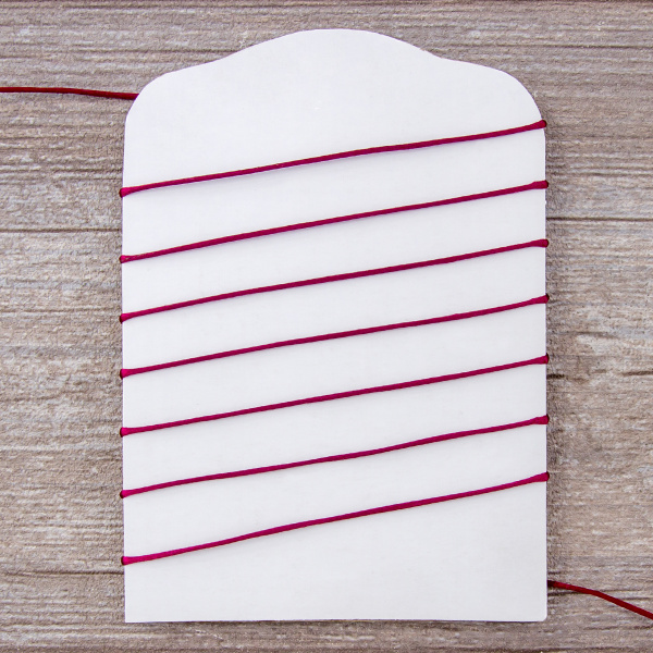 Шнур атласный мини-рулон, 1,5 мм, 4,5 м, цвет 30, бордо. Арт P00470-1,5мм-30         