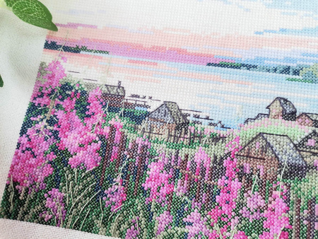 Набор для вышивания "Розовый вечер". Арт 02.010.33