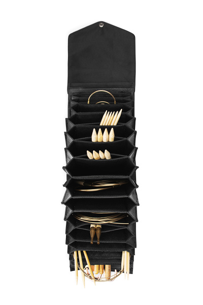 Органайзер для круговых спиц "Betina XL" Black. Арт QB-4619/Black