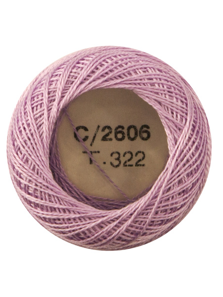 Мулине "Finca Perle"(Жемчужное"), №16,однотонный цвет 2606. Арт 00008/16/2606           