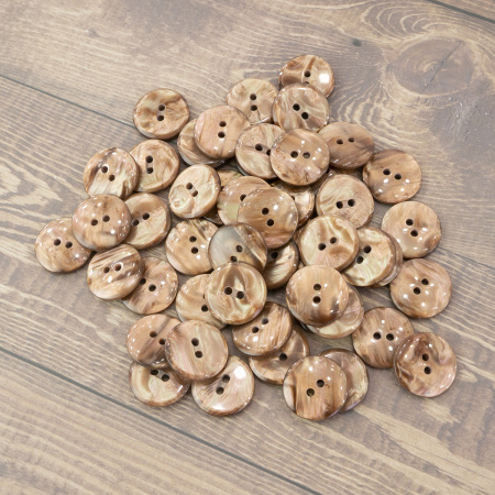 Пуговицы CONCEPT Mother of Pearl, размер 28, полиэстер, цвет COL.4 Haliotis. Арт 75315-028-COL.4HALIOTIS