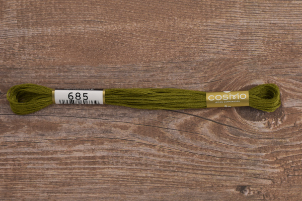Мулине COSMO однотонный цвет  685       . Арт 25-6/685       