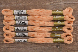 Мулине COSMO однотонный цвет  750       . Арт 25-6/750       