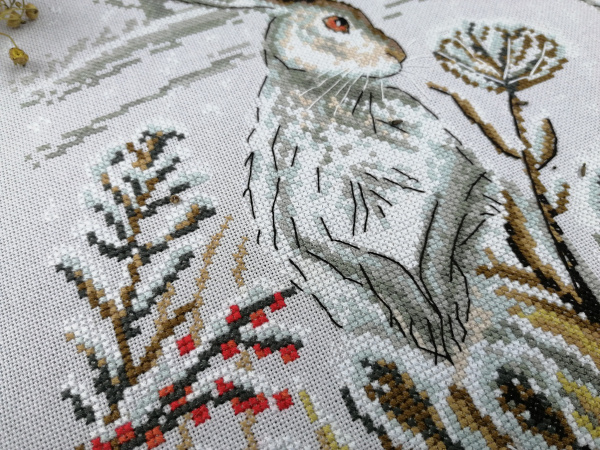 Набор для вышивания "Беляки". Арт 03.014.31