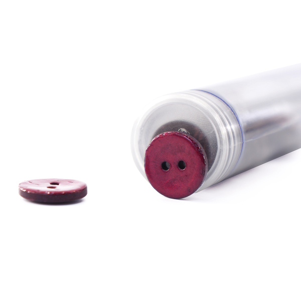 Пуговицы CONCEPT, размер 24, кокос, цвет COL.8 бордовый. Арт 1919H-024-COL.8