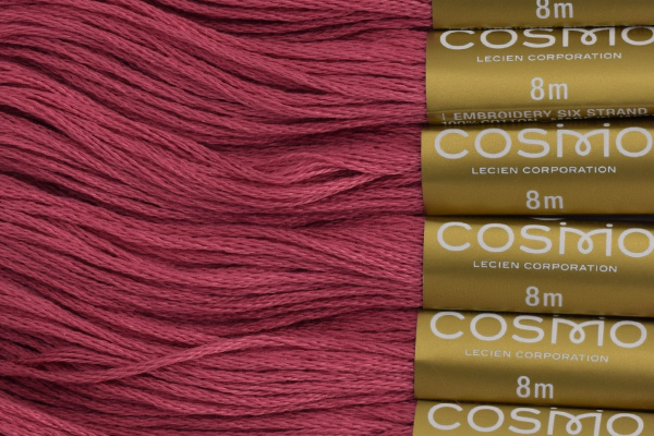 Мулине COSMO однотонный цвет  814       . Арт 25-6/814       