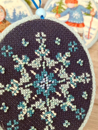 Набор для создания пинкипа  "Зимние забавы". Арт 21.002.40