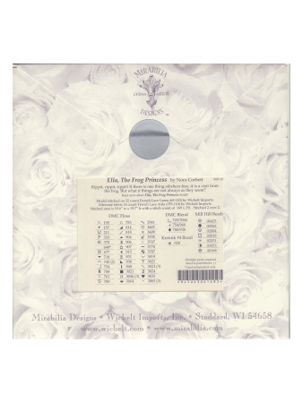 Схема для вышивания MIRABILIA "Элла Царевна-лягушка". Арт MD129