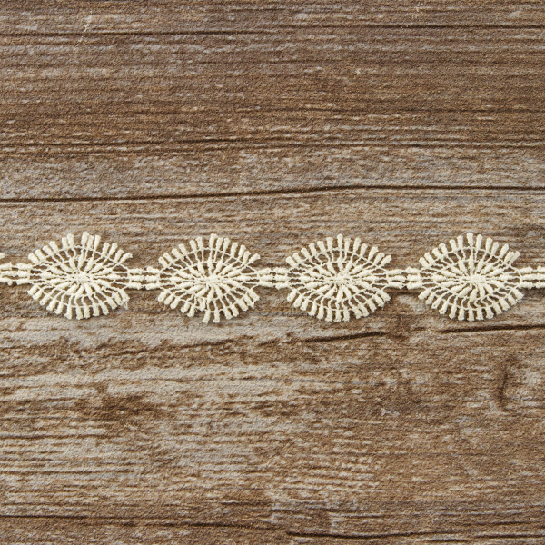 Кружево-вышивка на тюле, 15 мм. Арт 42267/58