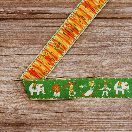 Лента жаккард SAFISA, 30 мм, 15 м, цвет 03. Арт 9108-30мм-03