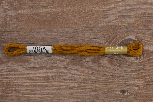 Мулине COSMO однотонный цвет  705       . Арт 25-6/705       