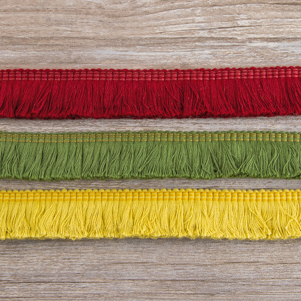 Бахрома декоративная, 30 мм, цвет темно-серый. Арт BT - 30c - col.B-5