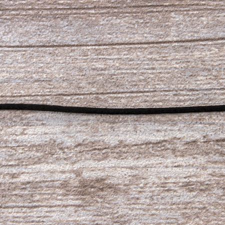 Шнур атласный SAFISA 2 мм, 25 м, цвет 01, черный. Арт 462-01                  