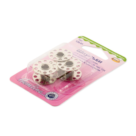 Шпульки для швейных машин стандартные металлические, тип 15K. Арт 120.01                  